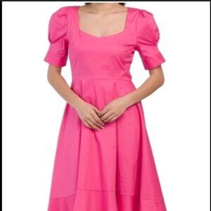 BCBGeneration Pink Lined dress - Size 14